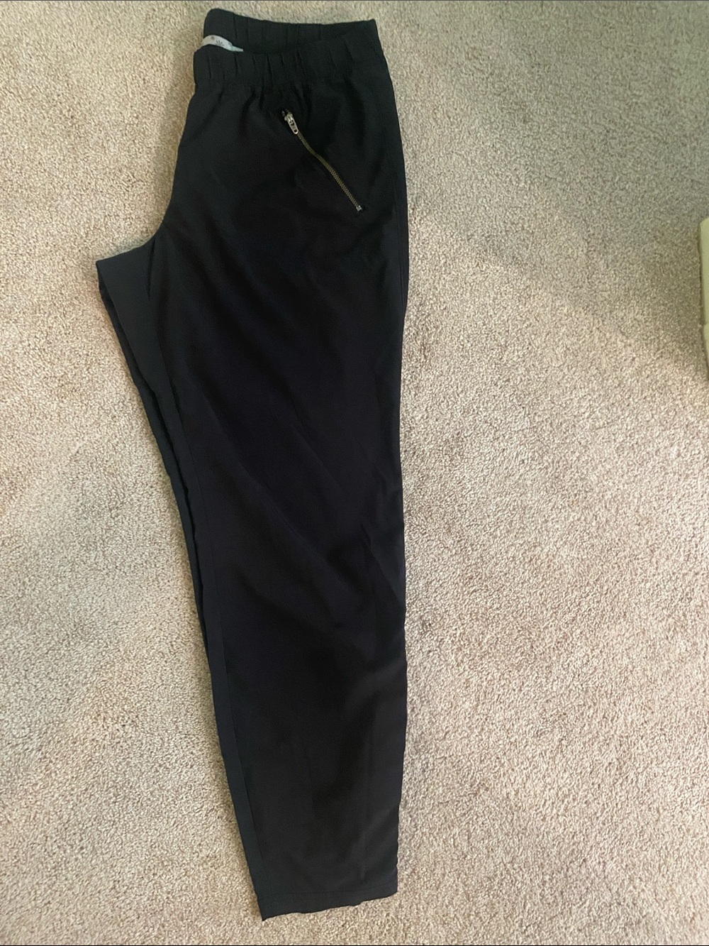 Athleta Black Track Jogger Pants